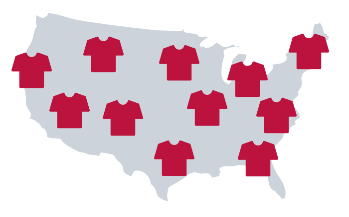 USO T-Shirt Map Gif