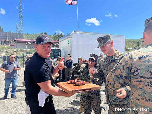 USO Tour with Chef Tyler Florence