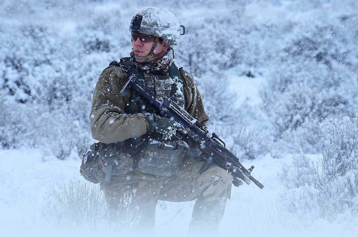 Winter Infantry Training
